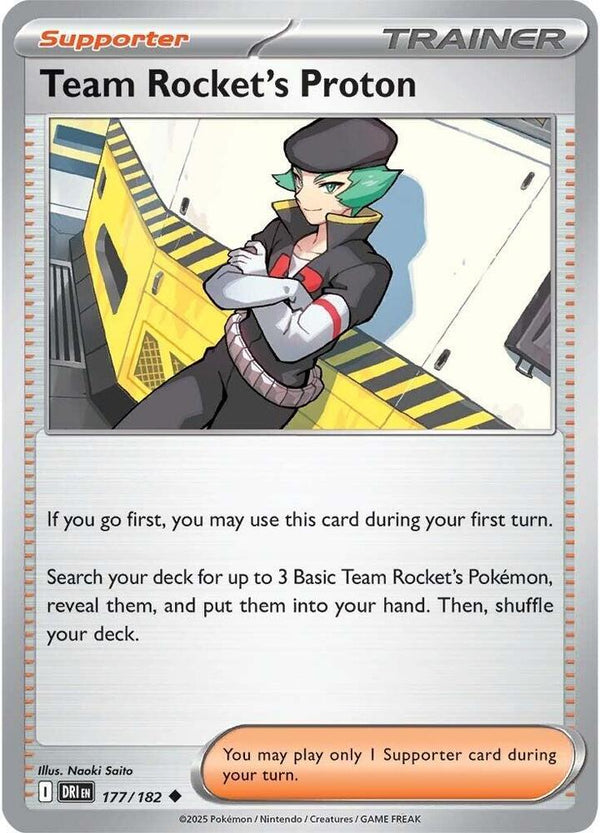 Team Rocket's Proton - 177/182 - Pokémon
