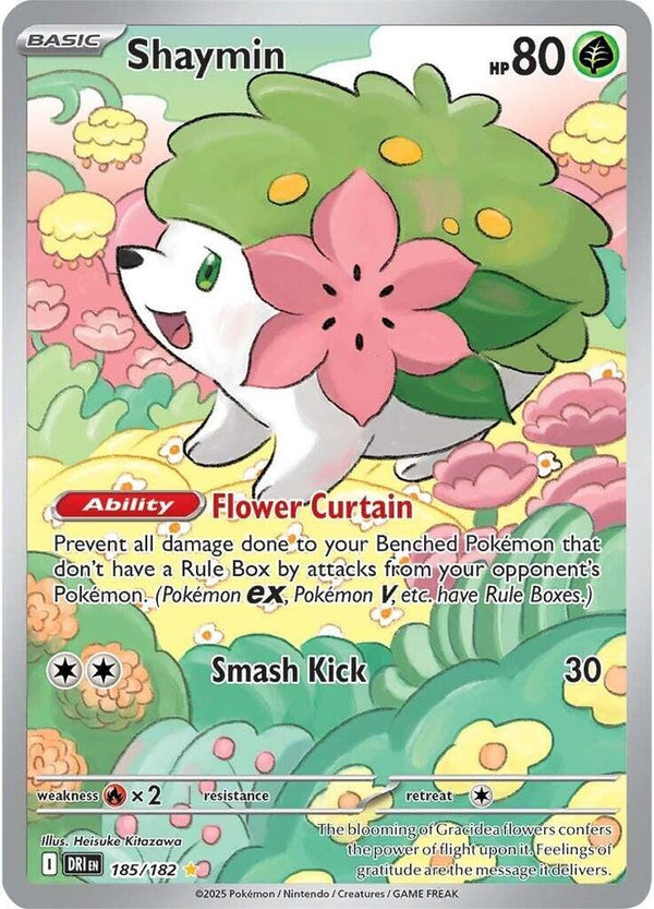 Shaymin - 185/182 - Pokémon