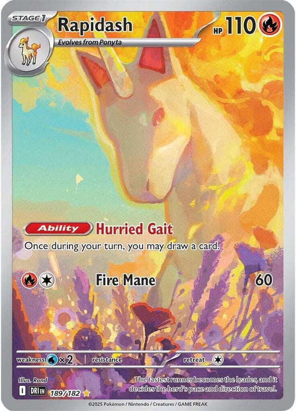 Rapidash - 189/182 - Pokémon