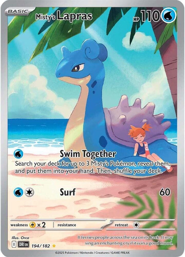 Misty's Lapras - 194/182 - Pokémon