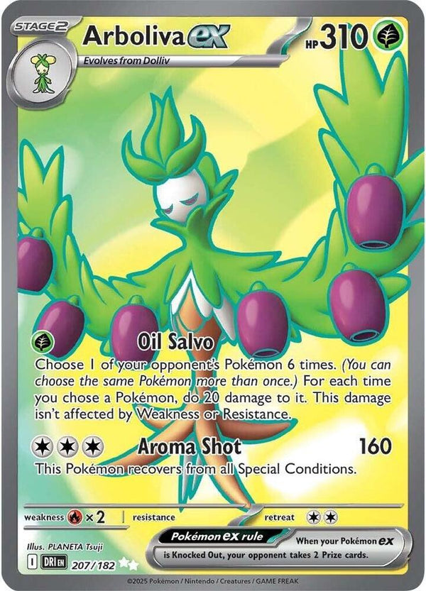 Arboliva ex - 207/182 - Pokémon