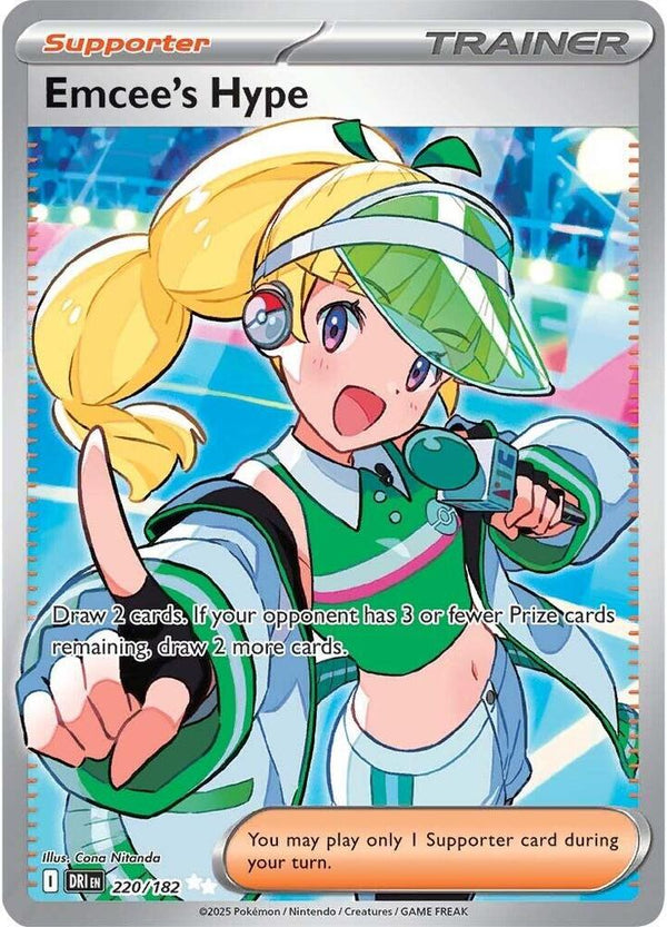 Emcee's Hype - 220/182 - Pokémon