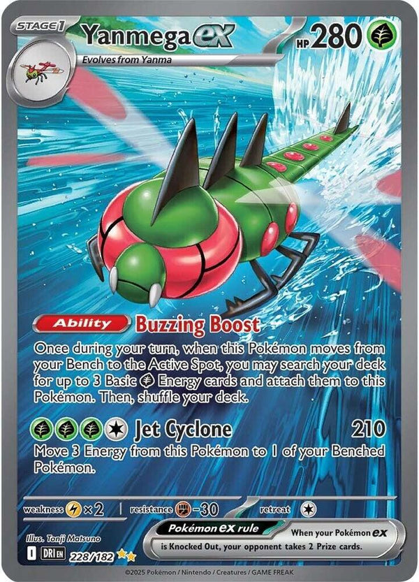 Yanmega ex - 228/182 - Pokémon