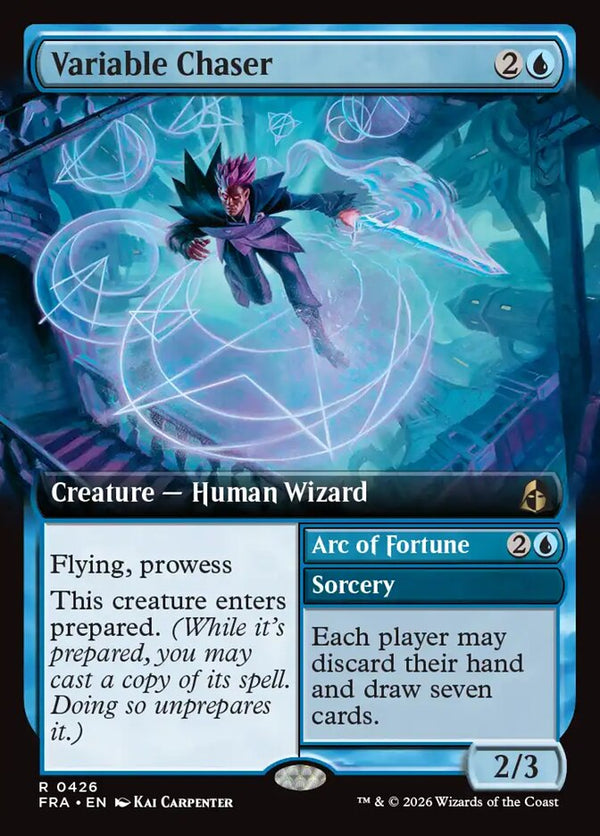 Variable Chaser (Extended Art) (FRA 426) - Magic: The Gathering
