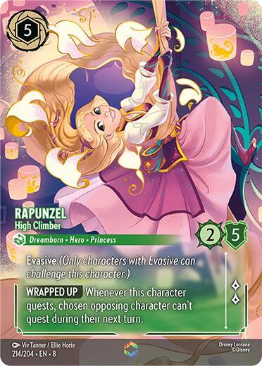 Rapunzel - High Climber (Enchanted) - Disney Lorcana