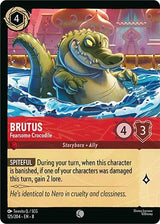 Brutus - Fearsome Crocodile (Foil) - Disney Lorcana