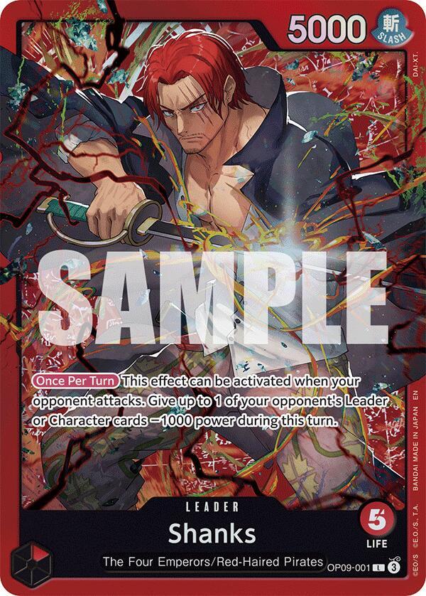 Shanks (Reprint) - One Piece Card Game