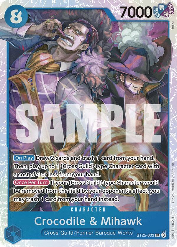 Crocodile & Mihawk - One Piece Card Game