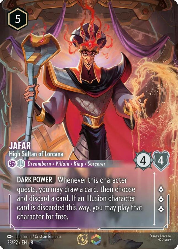 Jafar - High Sultan of Lorcana (Store Championship) - Disney Lorcana
