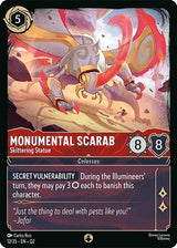 Monumental Scarab - Skittering Statue - Disney Lorcana