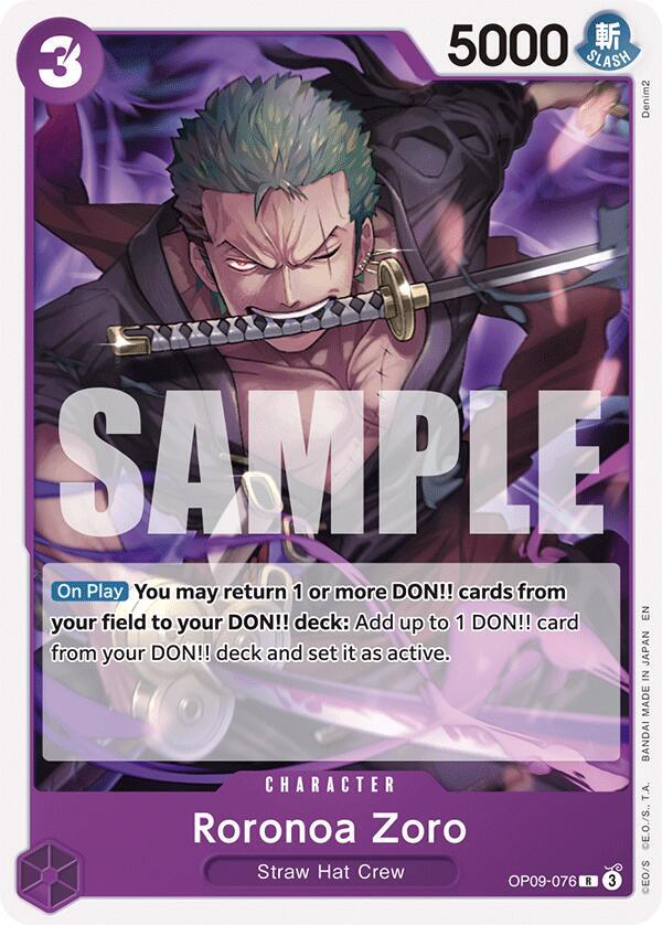 Roronoa Zoro (Reprint) - One Piece Card Game