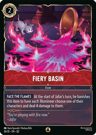 Fiery Basin - Disney Lorcana