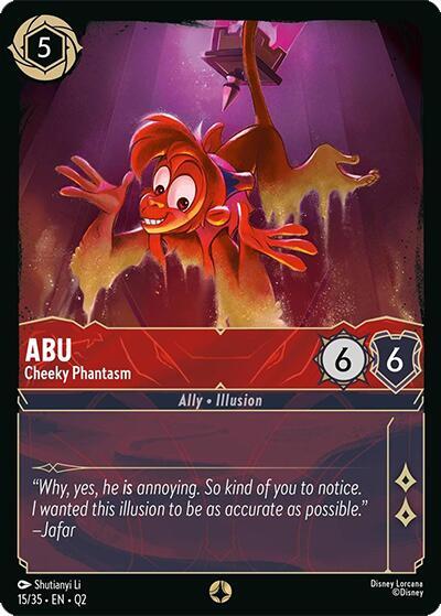 Abu - Cheeky Phantasm - Disney Lorcana