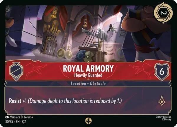 Royal Armory - Heavily Guarded - Disney Lorcana