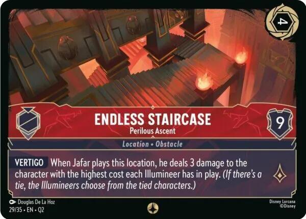 Endless Staircase - Perilous Ascent - Disney Lorcana