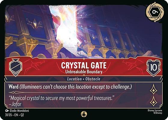 Crystal Gate - Unbreakable Boundary - Disney Lorcana