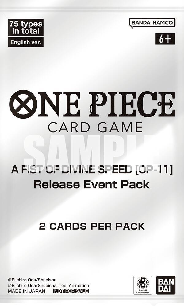 A Fist of Divine Speed - Release Event Pack - One Piece Card Game