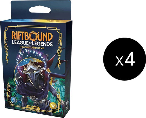 Origins - Champion Deck (Viktor) Display - Riftbound: League of Legends TCG