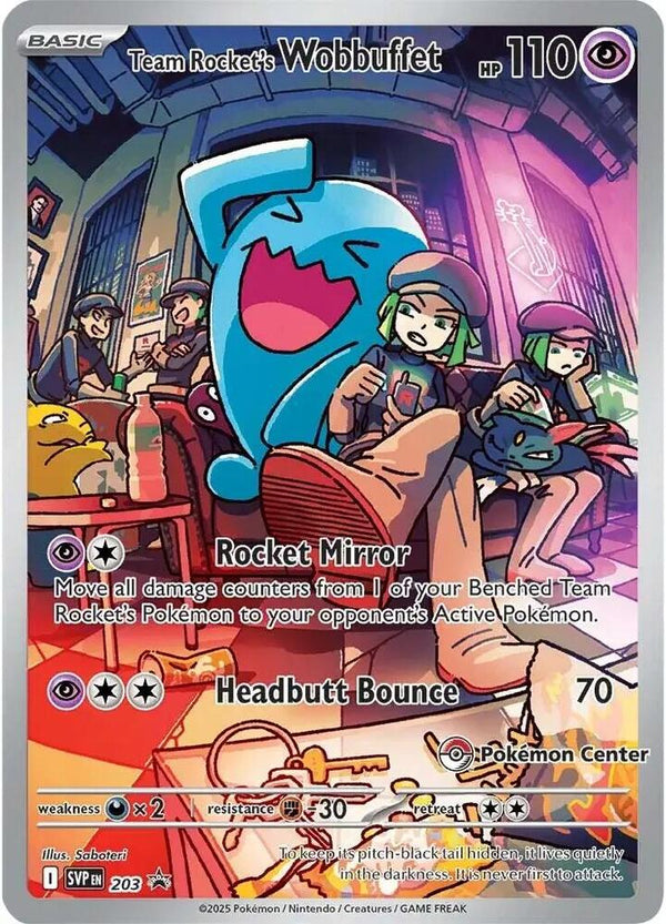 Team Rocket's Wobbuffet (Pokemon Center Exclusive) - Pokémon