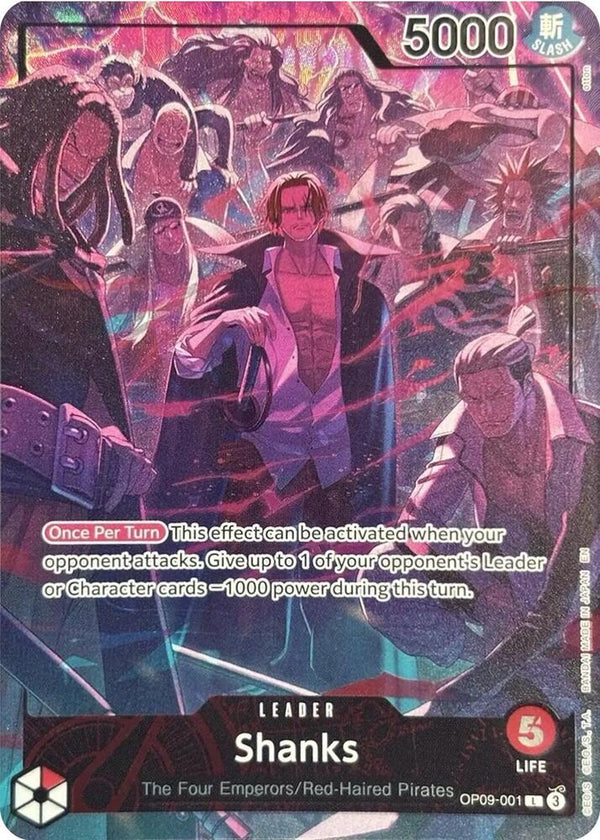 Shanks (English Version 2nd Anniversary Set) - One Piece Card Game