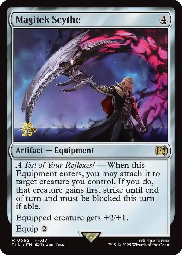 Magitek Scythe - Magic: The Gathering