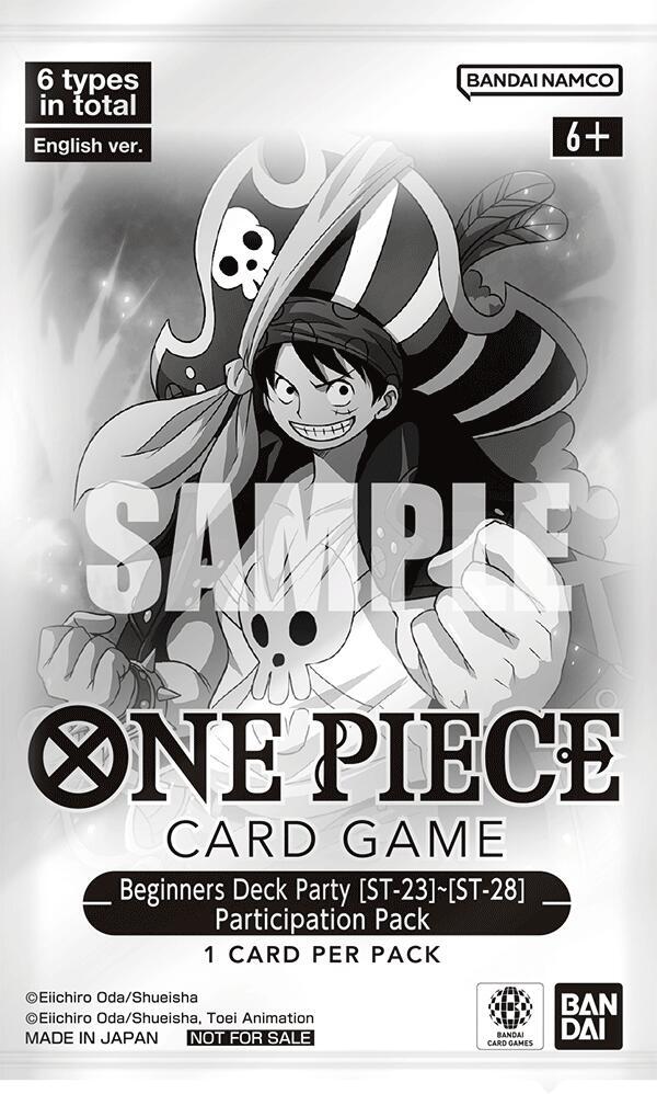 Beginners Deck Party [ST-23] - [ST-28] Participation Pack - One Piece Card Game