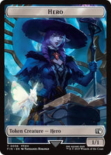 Hero (0006) // Horror Double-Sided Token - Magic: The Gathering