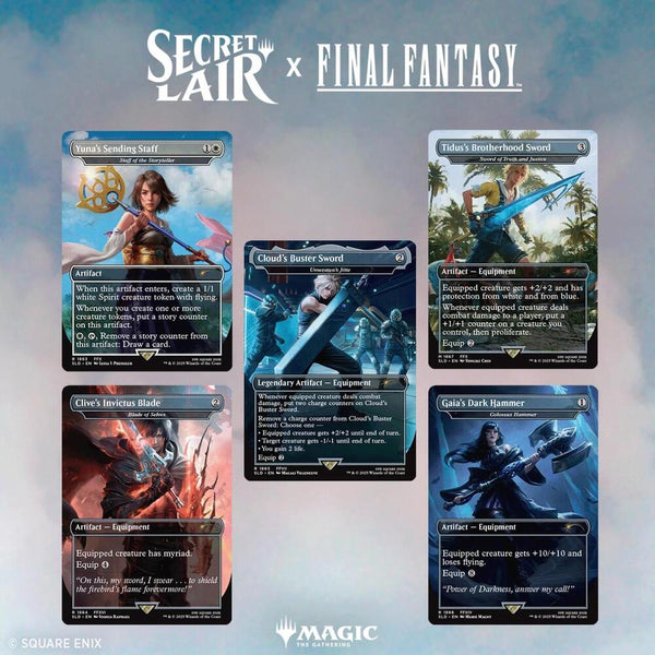 Secret Lair x FINAL FANTASY: Weapons - Non-Foil Edition - Magic: The Gathering