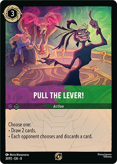 Pull the Lever! - Disney Lorcana