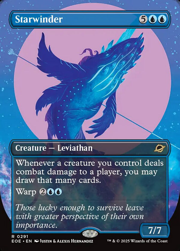 Starwinder (0291) (Borderless) - Magic: The Gathering