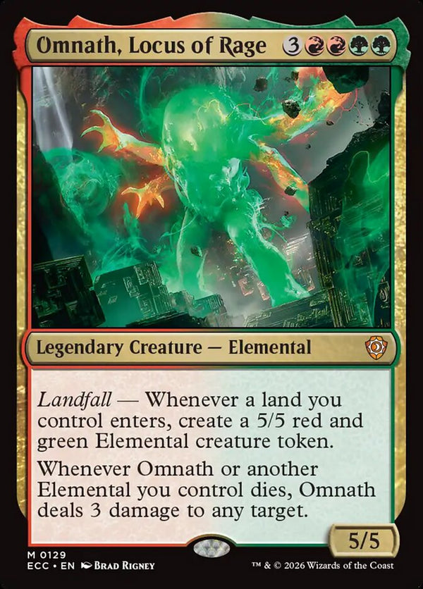 Omnath, Locus of Rage - Magic: The Gathering