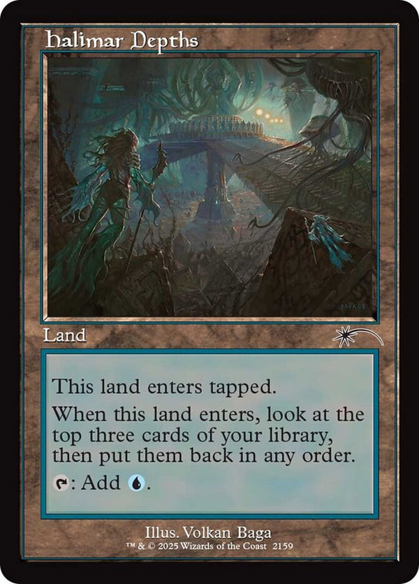 Halimar Depths (Retro Frame) - Magic: The Gathering