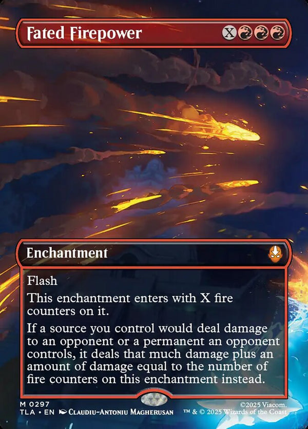 Fated Firepower (Borderless) - Magic: The Gathering