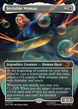 Invisible Woman (Borderless) (Surge Foil) - Magic: The Gathering