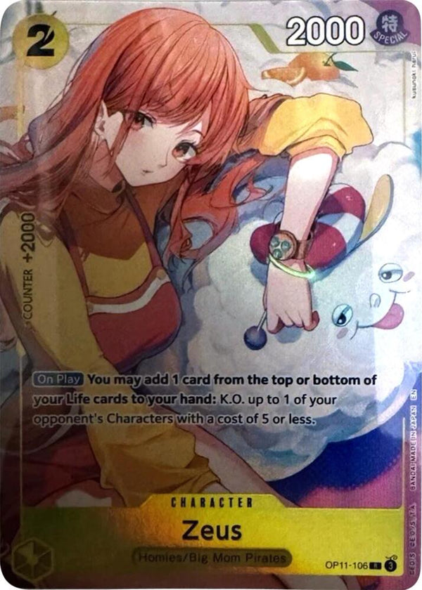 Zeus (Official Playmat -Bandai Card Games Fest 24-25 Edition-) - One Piece Card Game