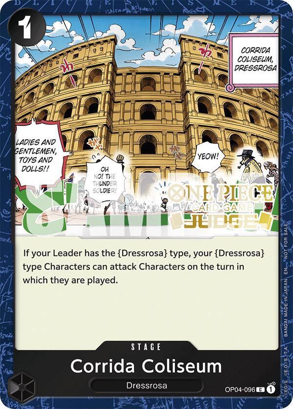 Corrida Coliseum (Judge Pack Vol. 6) - One Piece Card Game