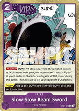 Slow-Slow Beam Sword (Judge Pack Vol. 6) - One Piece Card Game
