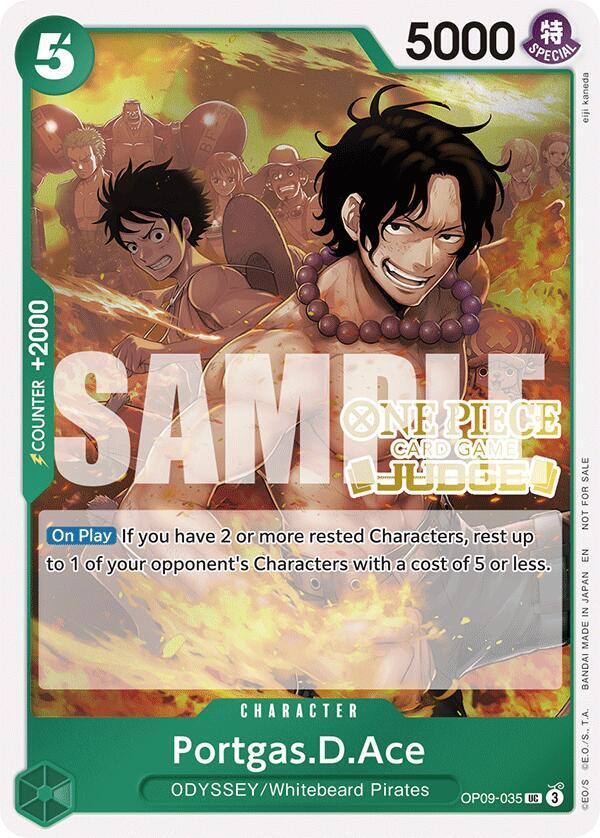 Portgas.D.Ace (Judge Pack Vol. 6) - One Piece Card Game