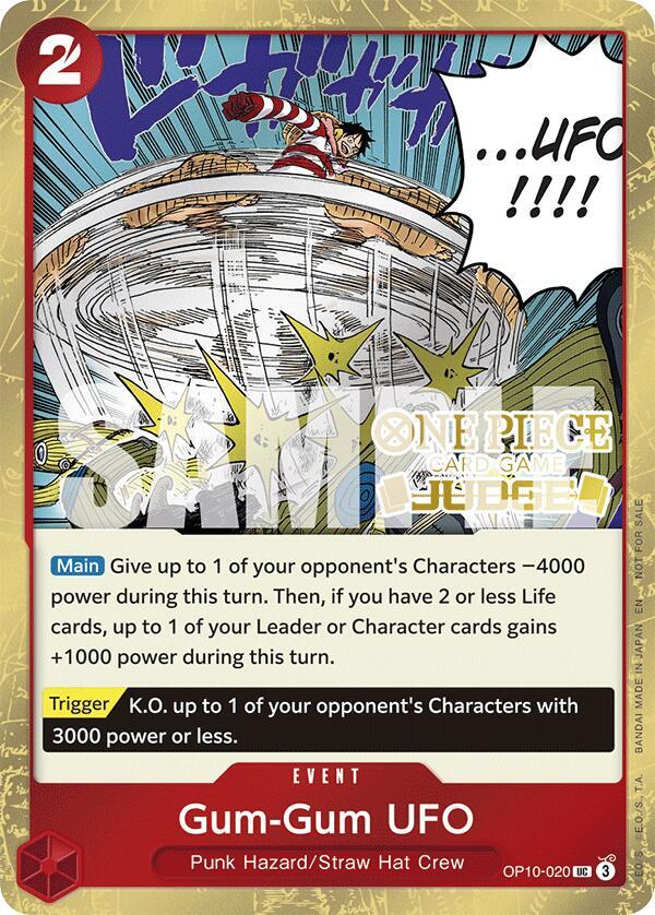 Gum-Gum UFO (Judge Pack Vol. 6) - One Piece Card Game