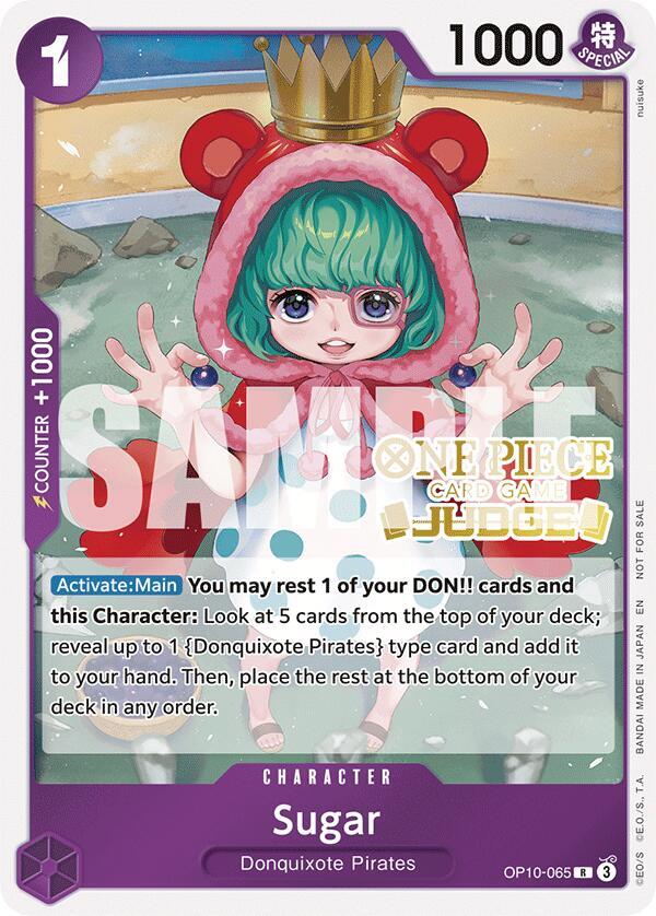 Sugar (Judge Pack Vol. 6) - One Piece Card Game