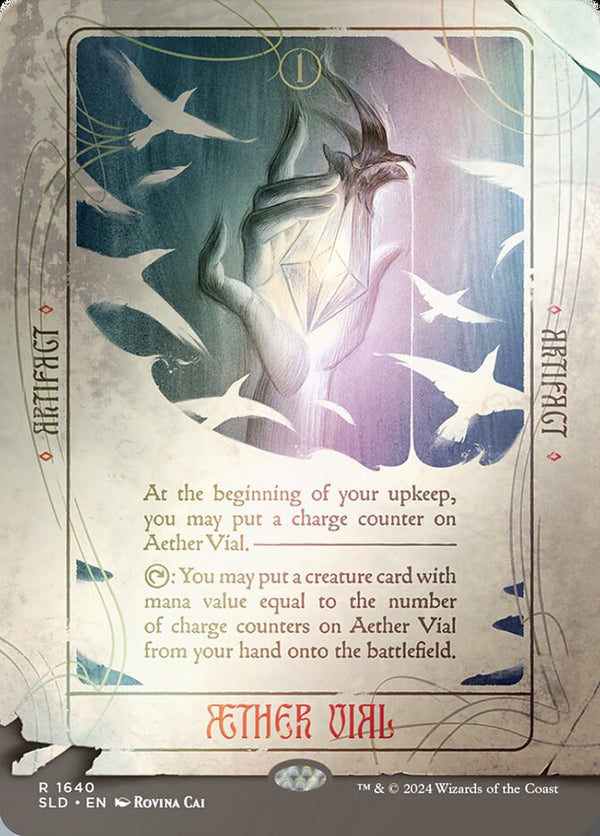 Aether Vial (Rainbow Foil) - Magic: The Gathering