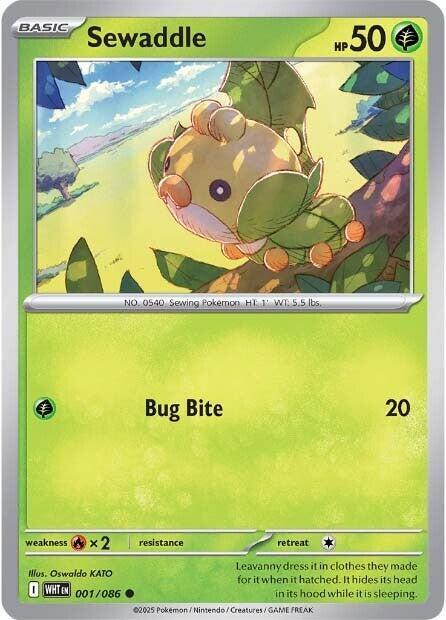 Sewaddle - Pokémon