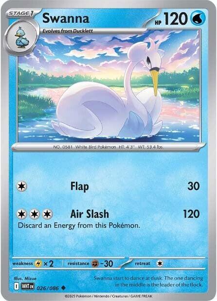 Swanna - Pokémon