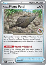 Antique Plume Fossil - Pokémon