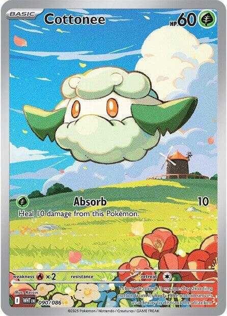 Cottonee - 090/086 - Pokémon
