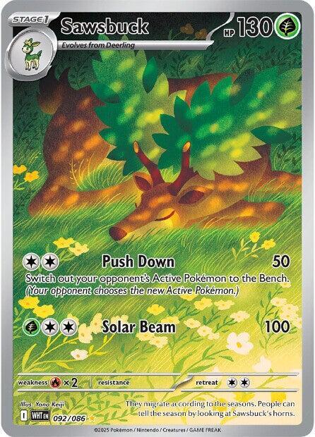 Sawsbuck - 092/086 - Pokémon