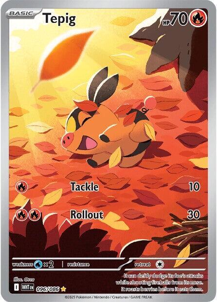 Tepig - 096/086 - Pokémon