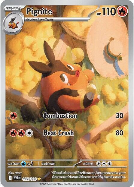 Pignite - 097/086 - Pokémon