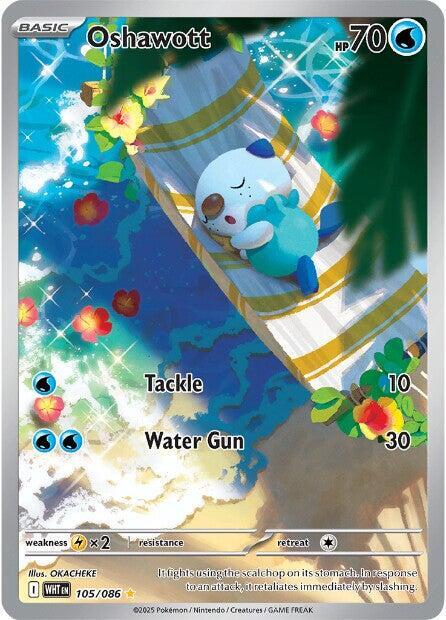 Oshawott - 105/086 - Pokémon