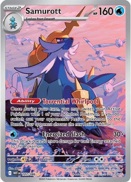 Samurott - 107/086 - Pokémon